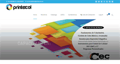 Desktop Screenshot of printexcol.com